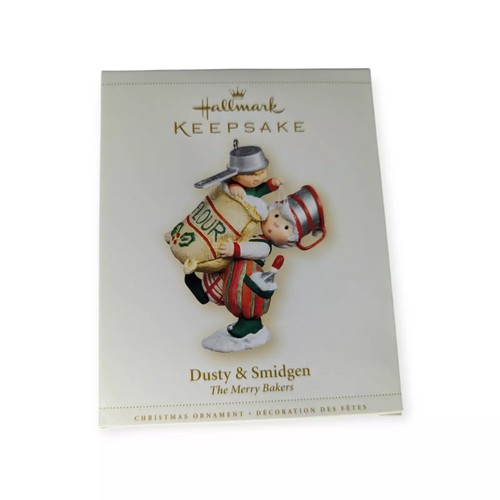 Hallmark Dusty and Smidgen The Merry Bakers 2006 Keepsake Christmas Ornament - Picture 2 of 2