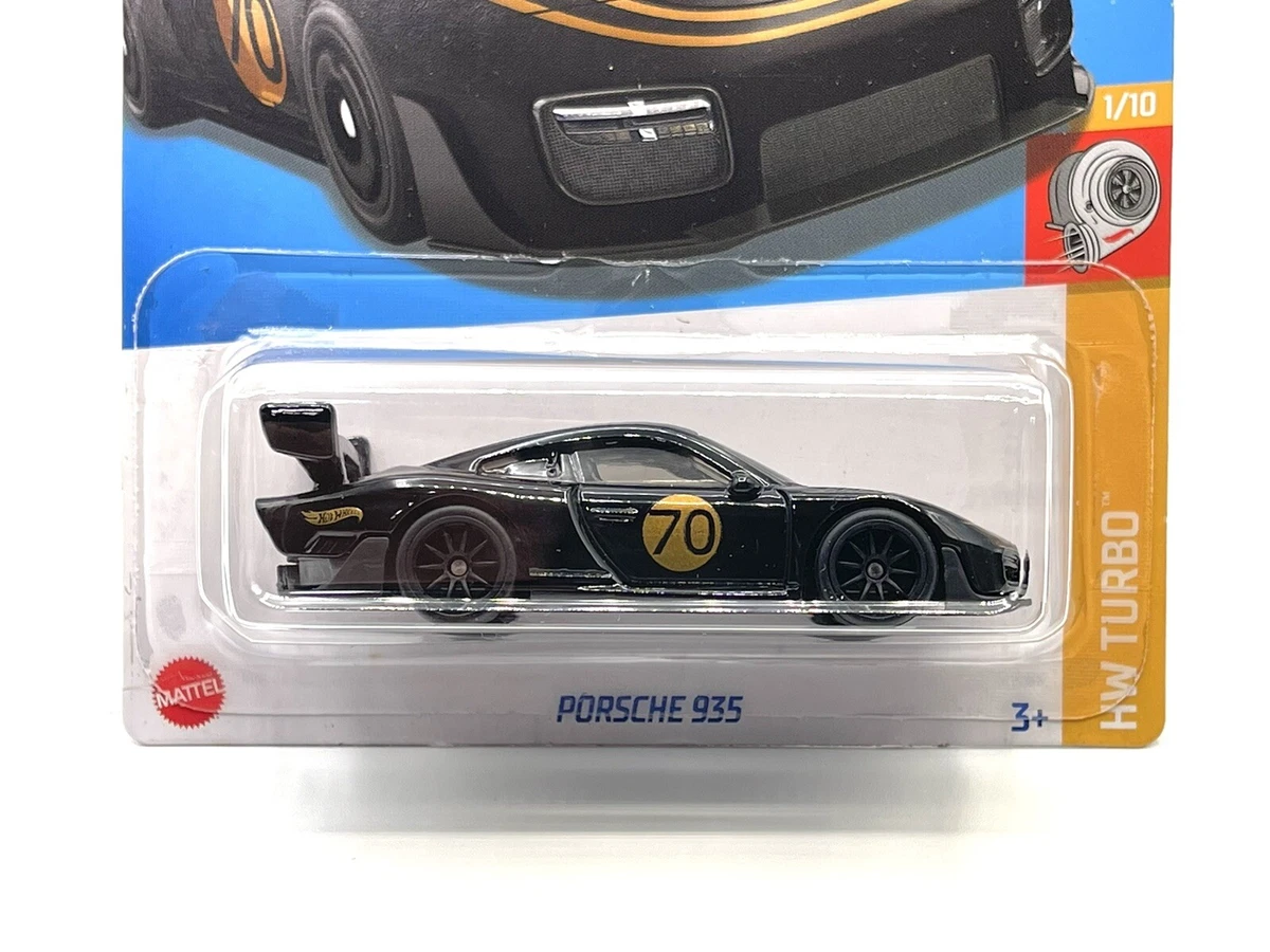 Hot Wheels 2022 - Porsche 935 - Black - HW Turbo 110 Brazil