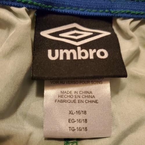 Umbro Soccer Shorts Boys Youth Size XL (16-28) Green Dri-Fit - Picture 5 of 5
