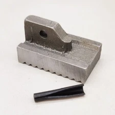 Pipe Wrench Heel Jaw with Pin Assembly 24" Wrench Replacement Carbon Steel