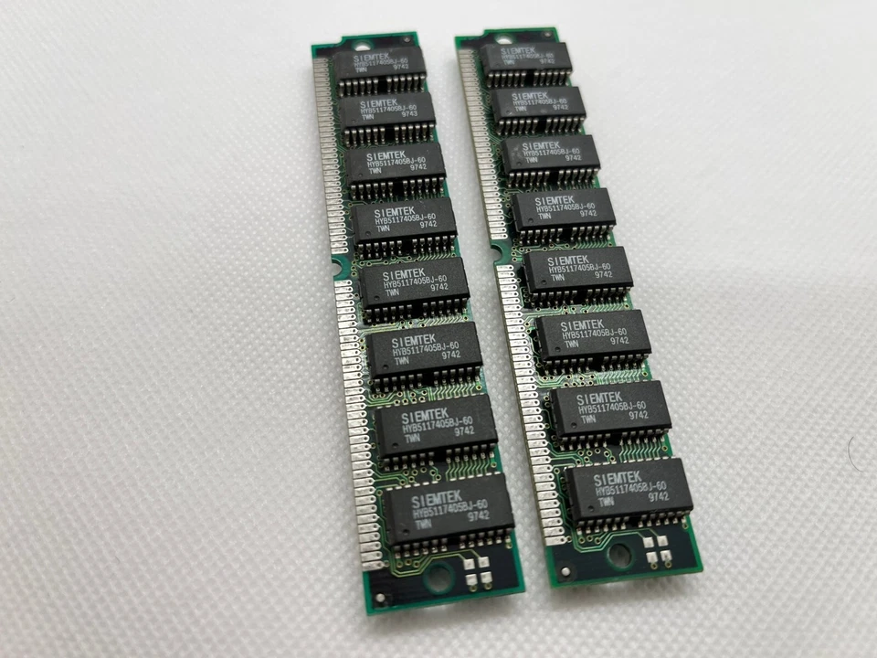 Samsung 16MB RAM EDO KMM5322204AW-6 💾 8MBx2 - Immagine 2 di 2