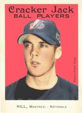 2004 Topps Cracker Jack #213 Shawn Hill Montreal Expos Rookie Card. rookie card picture