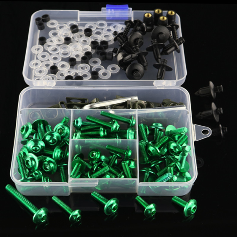 Complete Fairing Bolt Screw Kit Fit For Kawasaki Ninja ZX10R ZX6R