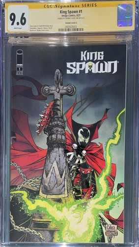 King Spawn #1 Donny Cates Variant CGC SS 9.6 Signed by Donny cates | eBay