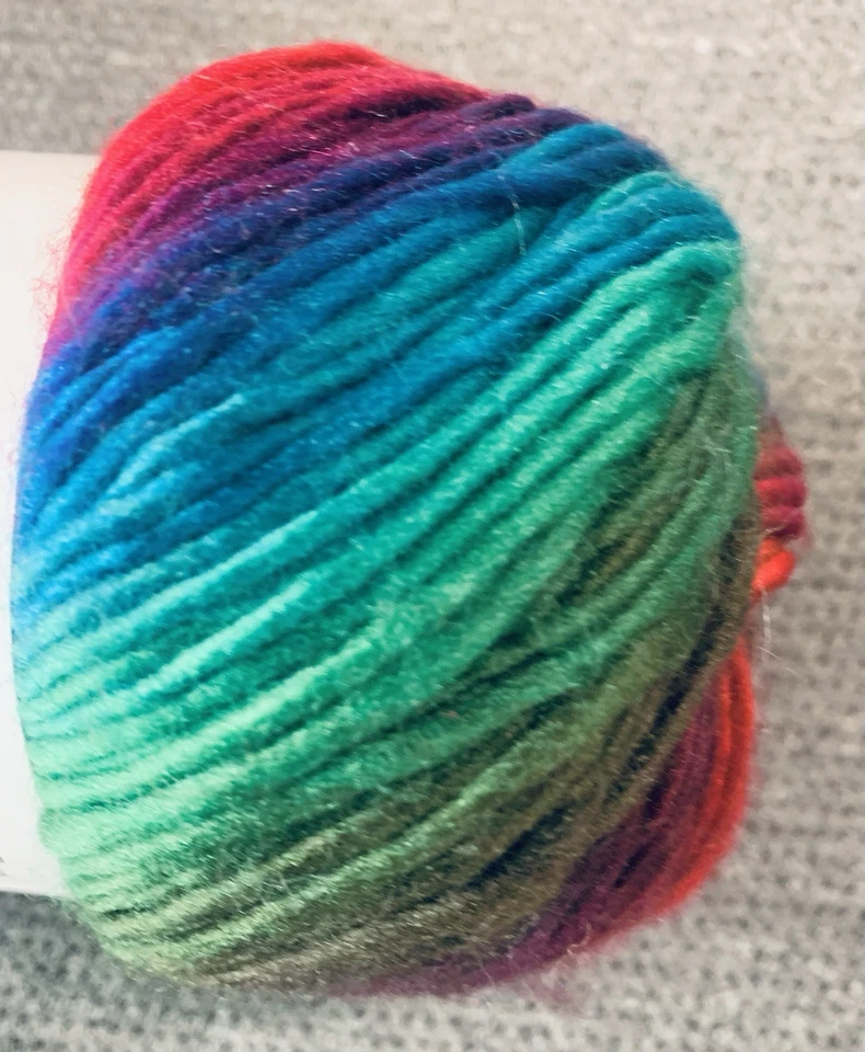 Loops And Thread Gradient Rainbow Yarn #103 Vivid 279 Yds FREE SHIPPING - Image 2 of 4