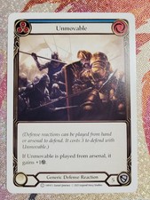Unmovable (blue) History Pack 1 NM Flesh And Blood NM 1HP413