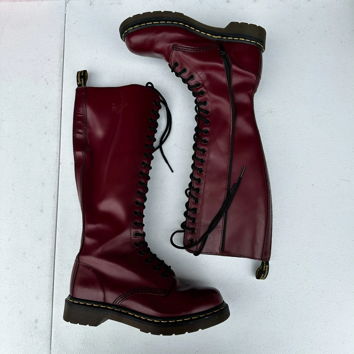 Dr. Martens Low (1-1.9 in) Heel Height Knee High Boots for Women