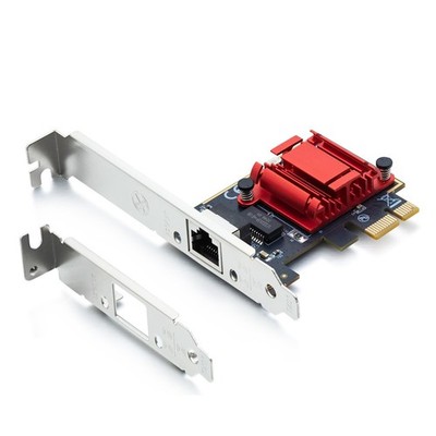 Gigabit Ethernet PCIe Network Card, 10/100/1000Mbps, Intel I210 Chip, RJ45 Port