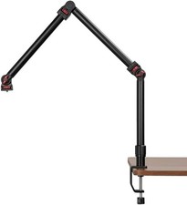 37 Inch Articulating Magic Arm Overhead Camera Mount 3.3kg Clamp 260mm
