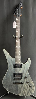Schecter Avenger Standard Electric Guitar Charcoal Satin Ash Finish
