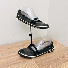Skechers Black Slip On Ballerina Style Shoes Women  s Size 8