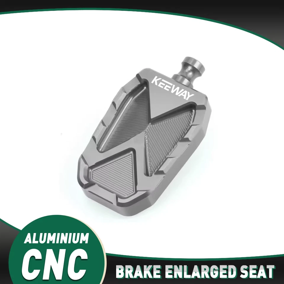 Pastilla de pedal de freno CNC Keeway V Cruise 125 reacondicionamiento antideslizante actualización de motocicleta Foto 4 de 4