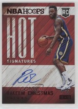 2015 Panini NBA Hoops Hot Signatures Red 18/25 Rakeem Christmas #HS-RC Auto 0f8