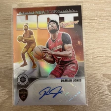 2023-24 Panini Nba Hoops Premium Stock - Hot Signatures Damian Jones #HS-JNE  