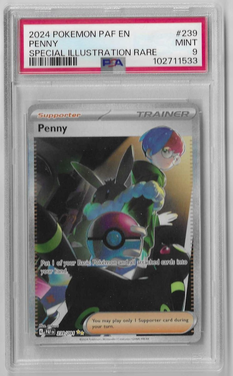 NEMONA&amp;ARVEN&amp;PENNY SAR psa10 連番 Nemona Arven Penny SAR Set 351-354/190 SV4a Shiny Treasure