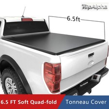 6.5ft Tonneau Cover Truck Bed For 2015-2026 Ford F150 F-150 4-fold Waterproof 6.5ft Tonneau Cover Truck Bed For 2015-2026 Ford F150 F-150 4-fold Waterproof