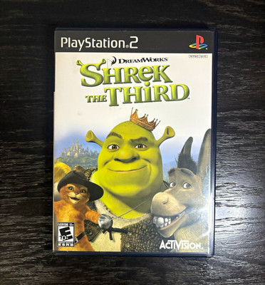 Shrek the Third Activision Sony PlayStation 2 PS2 - CIB w/ Manual NTSC E10+ 2007