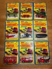 1975 & 1976 Matchbox Cars Superfast Helicopter Trucks Train Vintage Lot of 9 New