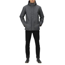 Regatta Giacca da Uomo Impermeabile Sterlings III Grigia Taglia L Codice RMP3...