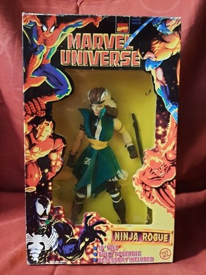Marvel Universe Comics NINJA ROGUE Figur - Toy Biz 1997 - 25 cm -