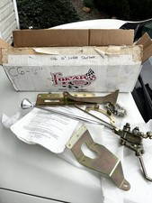 New Lokar Automatic Transmission Shifter Kit W Satin Mushroom Knob For C-6 - 16