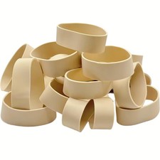 Tactical Rubber Bands Size 94, Brown Thick Wide Strong Large Heavy Duty Rubb...