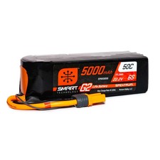 Spektrum RC 22.2V 5000mAh 6S 50C Smart G2 LiPo Battery: IC5