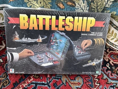 Vintage 1998 Milton Bradley Hasbro Battleship Board Game NEW SEALED
