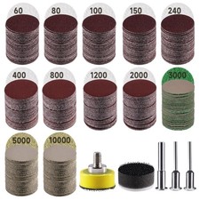 365 PCS 1 Inch Sanding Disc, Hook and Loop 60 to 10000 Grit Wet Dry Sandpaper... 0.08 per gallon