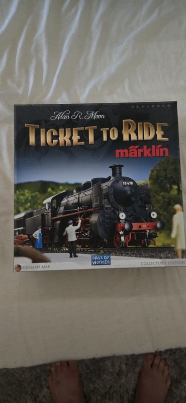 Days of Wonder Marklin Ticket to Ride Board Game Collector's Edition Read Desc