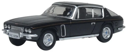 Oxford Diecast 76JI010 Jensen Interceptor MkIII Black