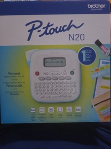 Brother P-Touch PT-N20 Personal Desktop Label Maker, Portable, Handheld and Prin