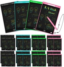 32 Pack LCD Writing Tablet 8.5 Inch with attached Pen and String for kids, to...