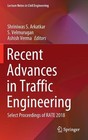 Recent Advances in Traffic Engineering: Select Proceedings of Rate 2018 by Shrin