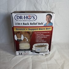 DR HO'S 2 in 1 Decompression Belt Back Pain Relief Lumbar Tested