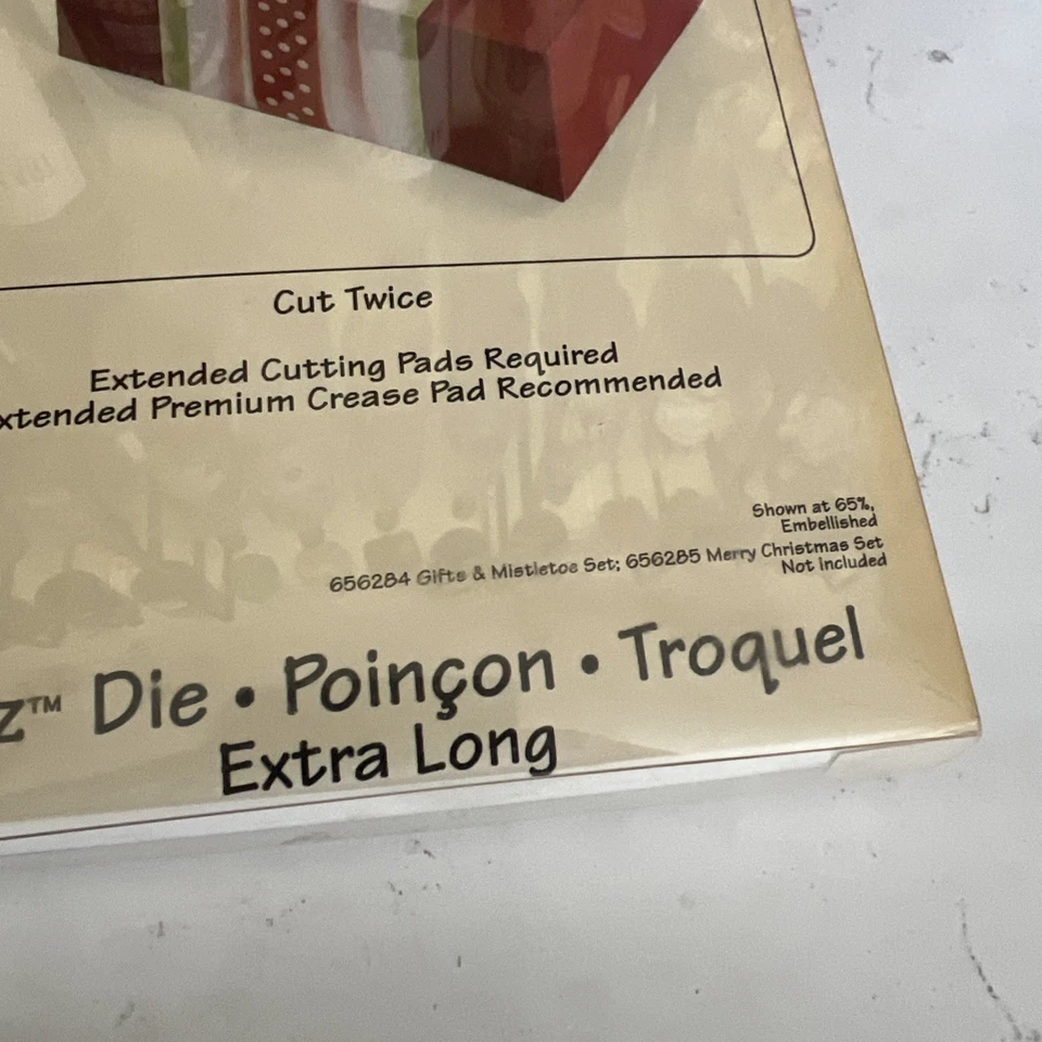 Sizzix Bigz Die Cut Twice Extra Long 656278 Box #3 Geschenk - Bild 3 von 4