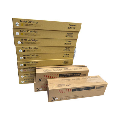 Xerox C75 Toner 4 black,  2 cyan, 1 magenta, 2 yellow,  2 CMY drum, 1 Black Drum