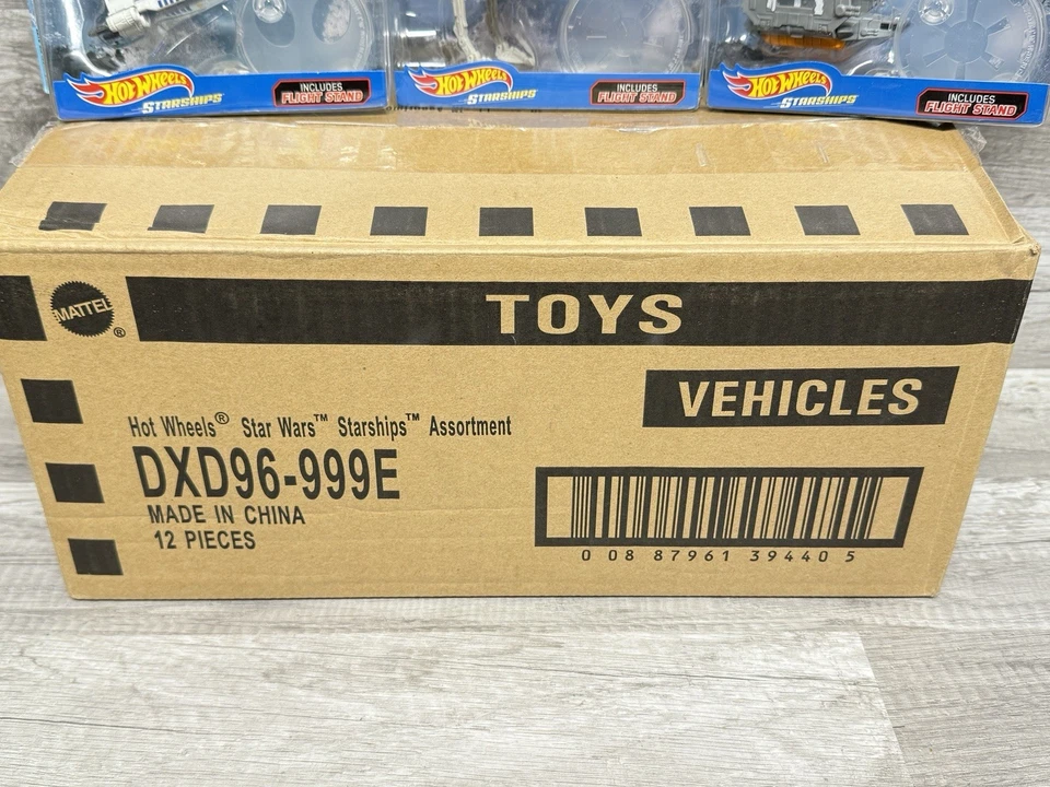 Hot Wheels Star Wars Starships Lote de 12 Estuche Completo ¡Nuevo! ¡Sin abrir! Foto 4 de 4