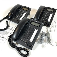 Panasonic KX-TS880 Integrated Corded Phone LCD Screen Desk or Wall Mount 3 pcs