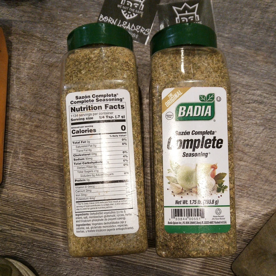 2 упаковки Badia полная приправа/мясо, птица/карны/сазон комплектта/2x1,75 фунта - Изображение 4 из 4