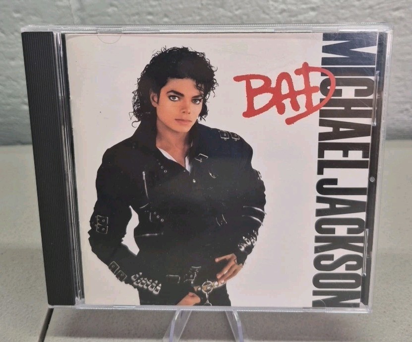MICHAEL JACKSON - BAD (CD, 1987, Epic Records) EK 40600 DADC Early