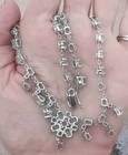 Gorgeous Sky / Swiss Blue Topaz 60 Carat 18" Necklace + Free Insured Ship! WOW! — photo 5