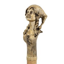 Girl Design handle walking stick for men women walking cane Animal design gift S