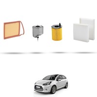 Hoffcar Wartungsset - 4 Filter FüR Citroen C3 II 1.6 HDI 68KW Ab 2010
