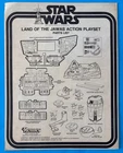 STAR WARS 1979 VINTAGE KENNER LAND OF THE JAWAS ACTION PLAYSET INSTRUCTIONS