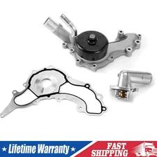 Water Pump w/Gasket and Thermostat Housing for 11-20 Jeep Grand Cherokee 3.6L IV