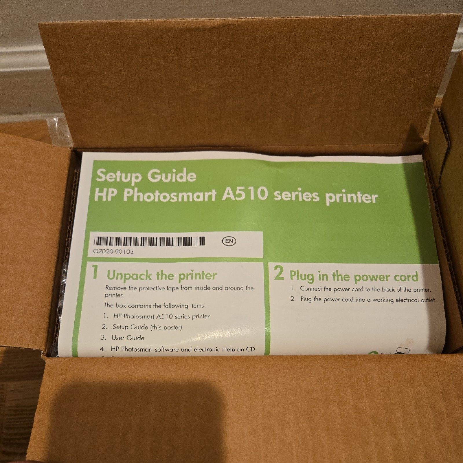 HP Photosmart A516 Printer Open Box Never Used FREE SHIPPING!!!!