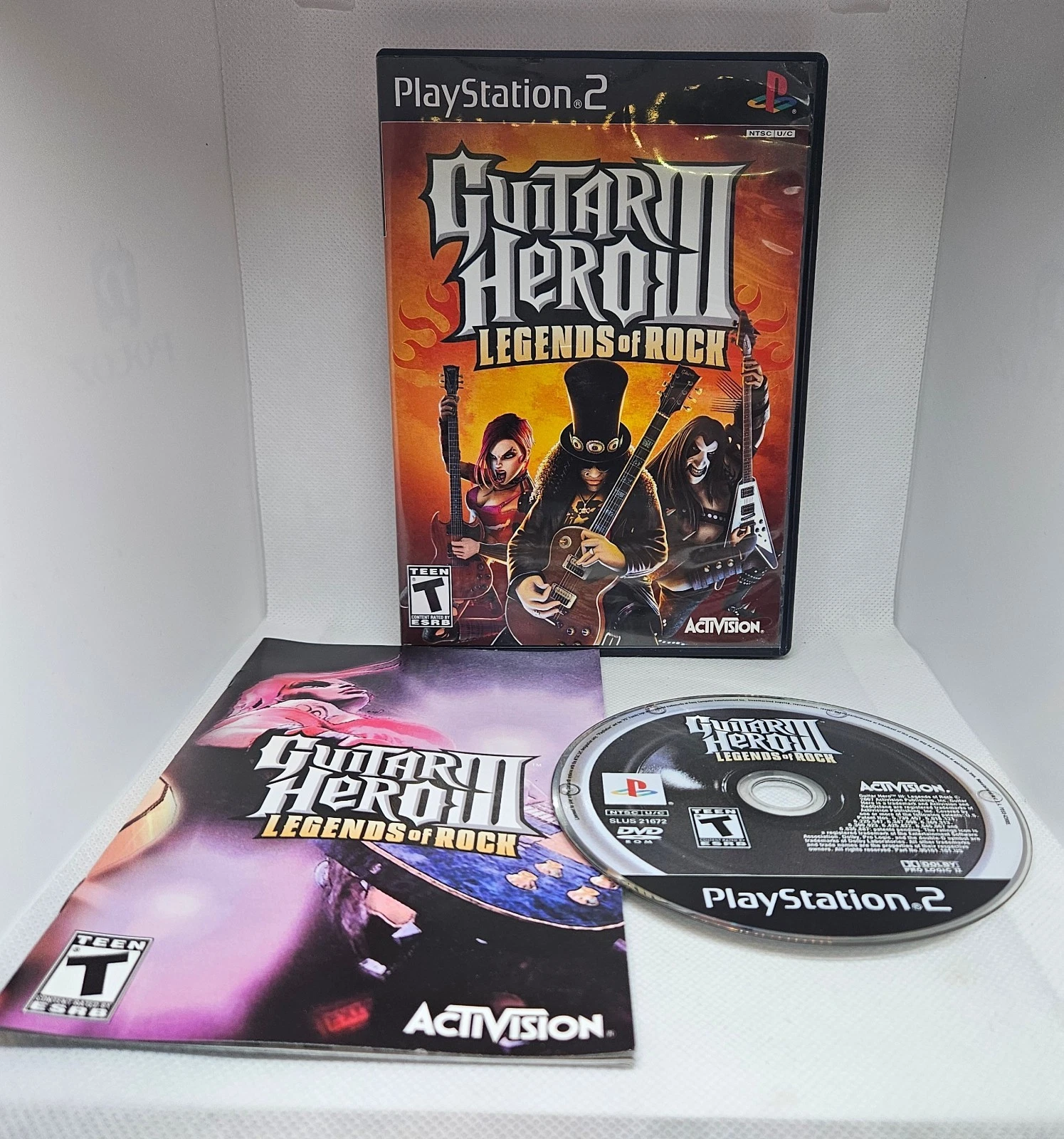 Guitar Hero 3: Legends Of Rock PS2 CIB