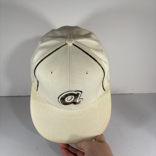 Vintage American Needle Pro Model Atlanta Braves MLB Fitted Hat 7 7/8 - Picture 5 of 7