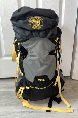 Boy Scouts Outdoor Arrowhead Style Hiking Backpack, Rucksack, Unisex,Camping